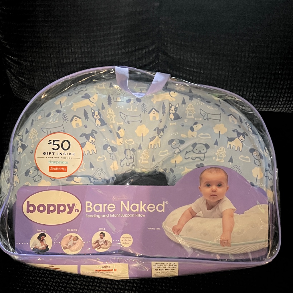 Baby Bundle Boppy Bare Naked Infant Support Pillow